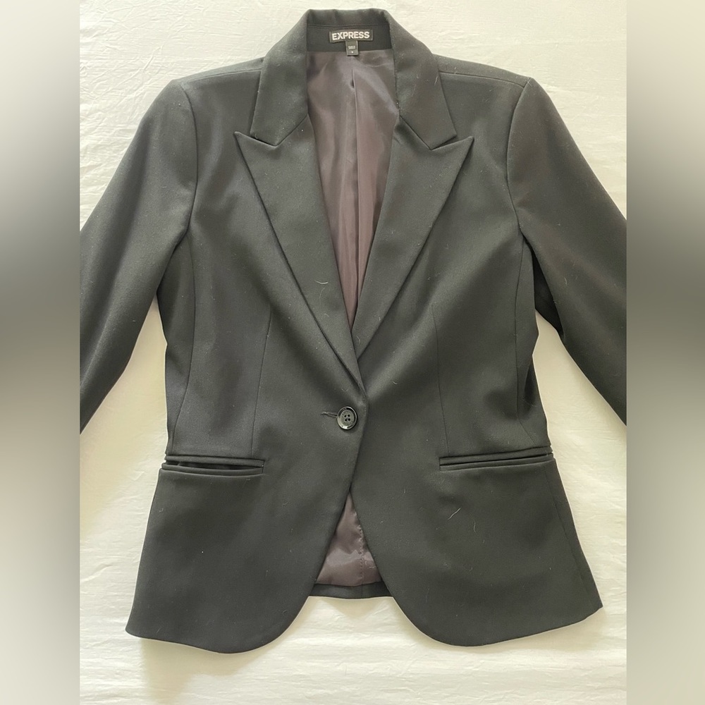 Like New Black Express Blazer